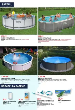 Inpos katalog akcije – veljaven od 09.07.2026 | Stran: 2 | Izdelki: Bazen, Sesalec, Prevleka, Mrežica