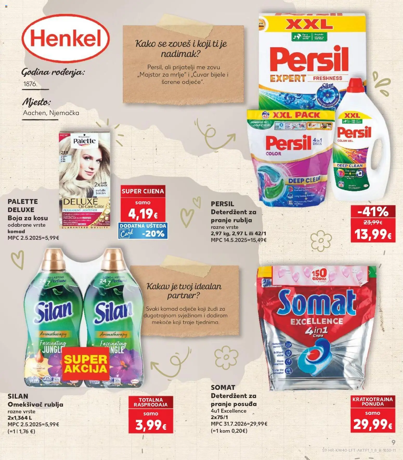 Kaufland HR akciós ujság - amely érvényes a következő dátumtól: 2026.09.30. | Oldal: 9