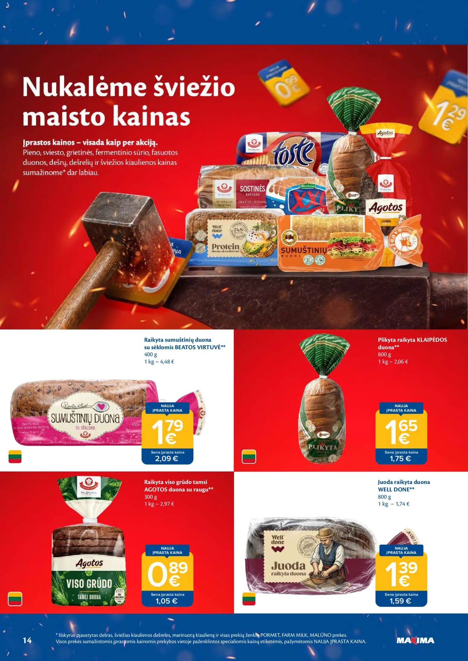 MAXIMA akcijos nuo 2026.08.25 | Puslapis: 14