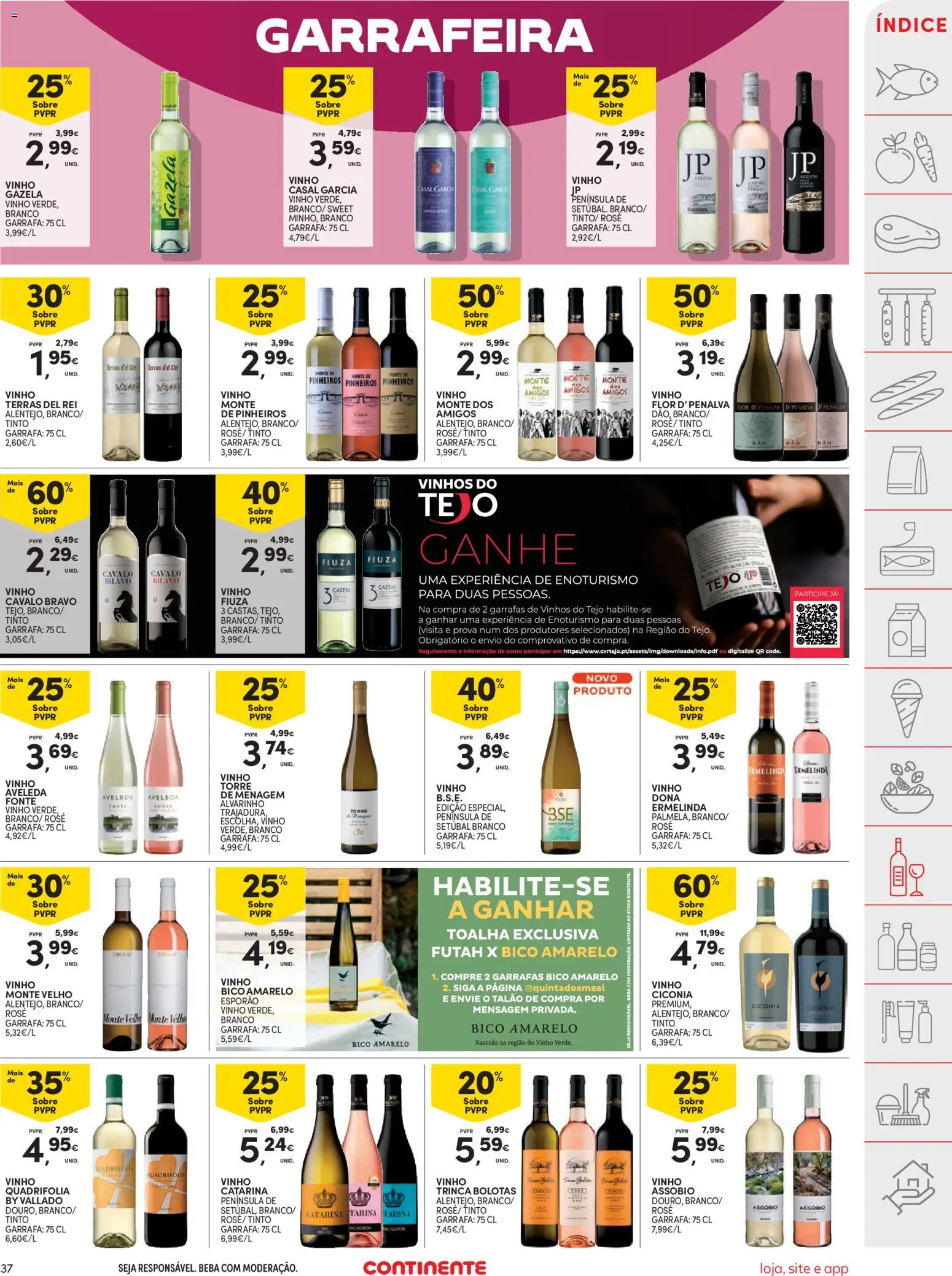 Continente folheto │ válido de 21/07/2026 | Página: 37 | Produtos: Vinho
