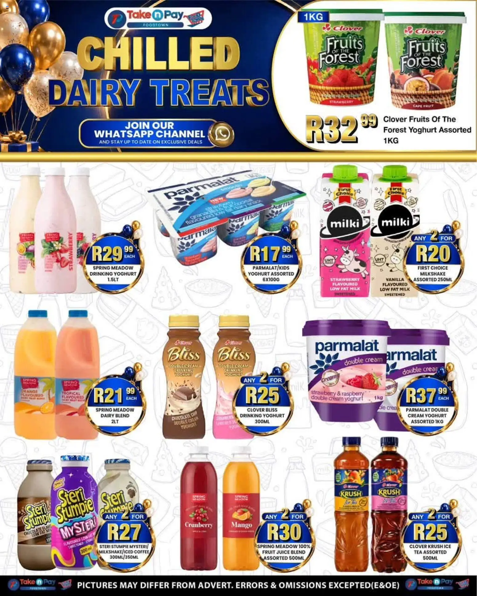 New Take n Pay catalogue – valid from 07/09/2026 | Page: 19 | Products: Vanilla, Milk, Mango, Forest fruits