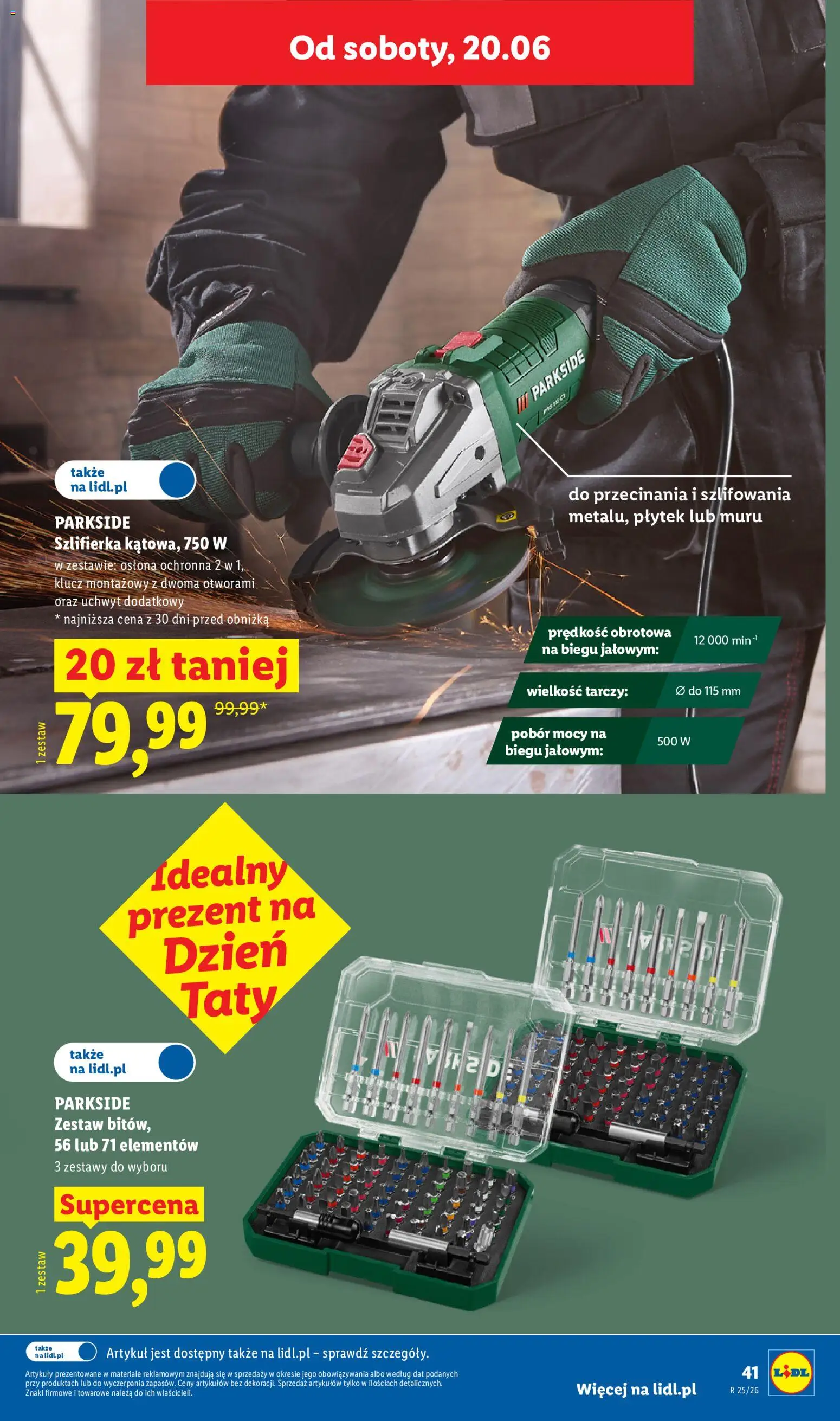 Lidl Polsko katalog od 15.06.2026 | Strana: 47 | Produkty: Parkside