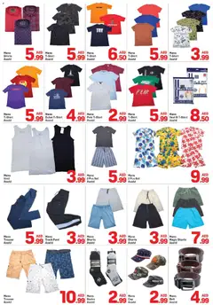 Preview of Day to Day catalogue Everyday super savings valid from 18 Sep, 2026 | Page: 6 | Products: Shirts, Vest, Socks, Shorts