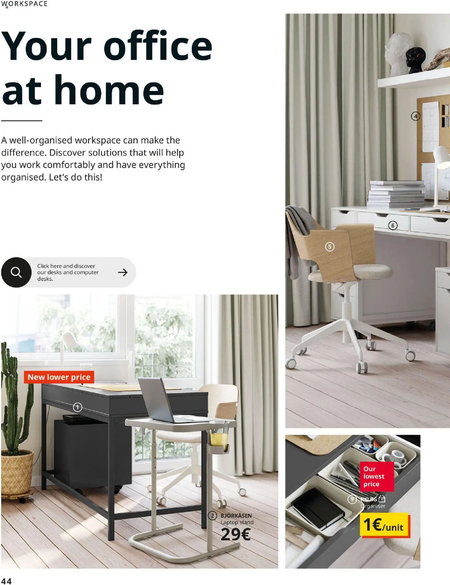 IKEA - Haz espacio para lo que más quieres Versión Inglés │ válido desde el 30/09/2026 | Página: 44