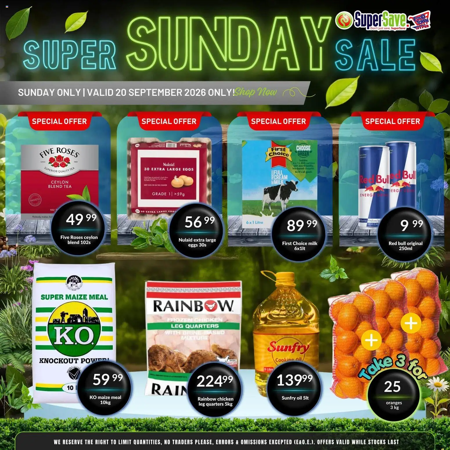 New Super Save catalogue – valid from 20/09/2026 | Page: 1