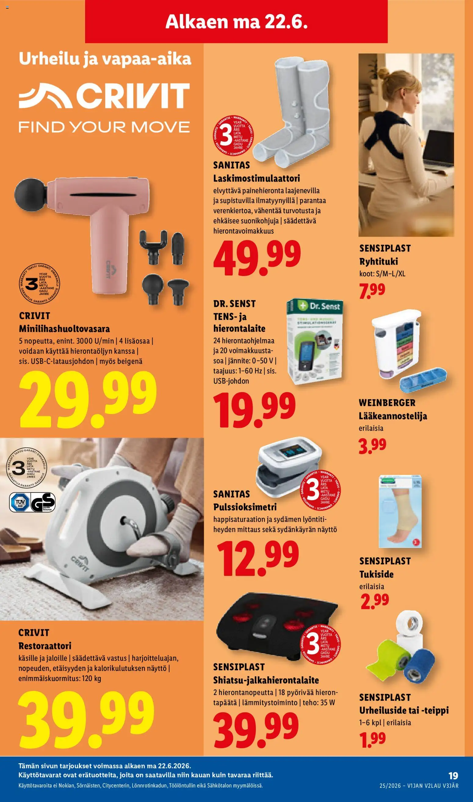 Lidl tarjoukset - Helsinki – voimassa 17.06.2026 alkaen | Sivu: 31 | Tuotteet: Teippi, Näyttö