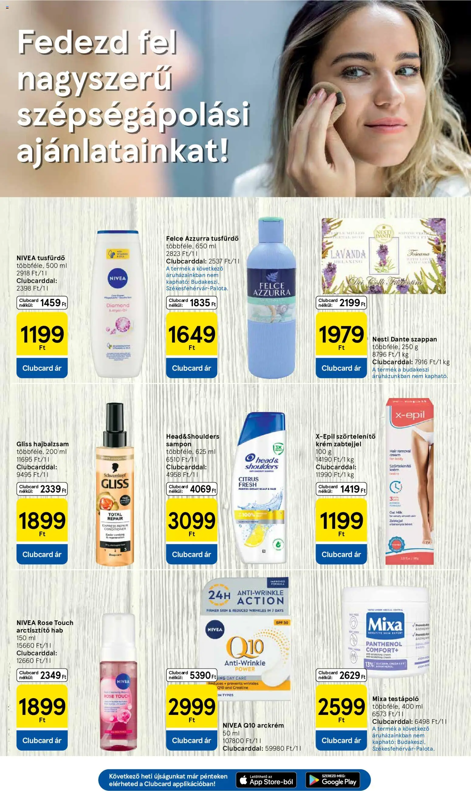 Tesco akciós ujság - amely érvényes a következő dátumtól: 18.06.2026 | Oldal: 9 | Termékek: Arckrém, Hajbalzsam, Szappan, Ing