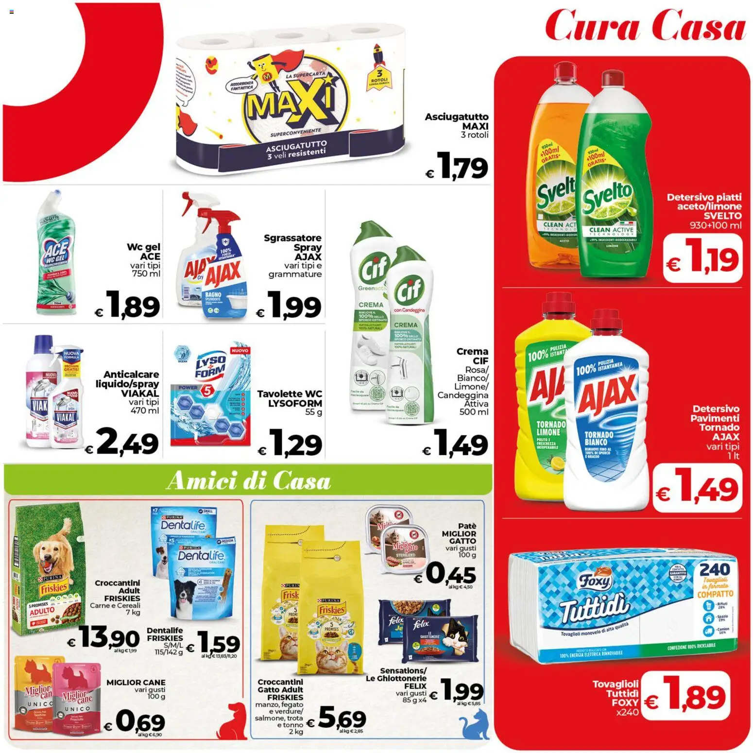 Volantino COOP del 09.06.2026 | Pagina: 23 | Prodotti: Paté, Aceto, WC, Bagno