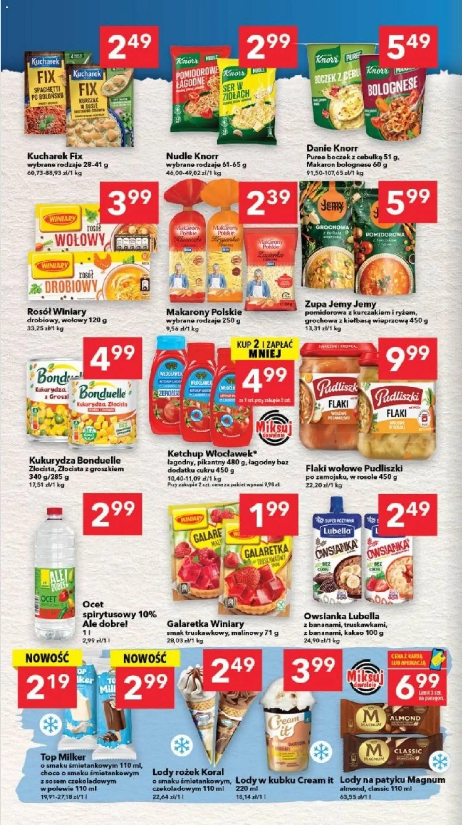 Lewiatan gazetka - Bydgoszcz od 02.07.2026 | Strona: 4 | Produkty: Owsianka, Kurczak, Boczek, Ser