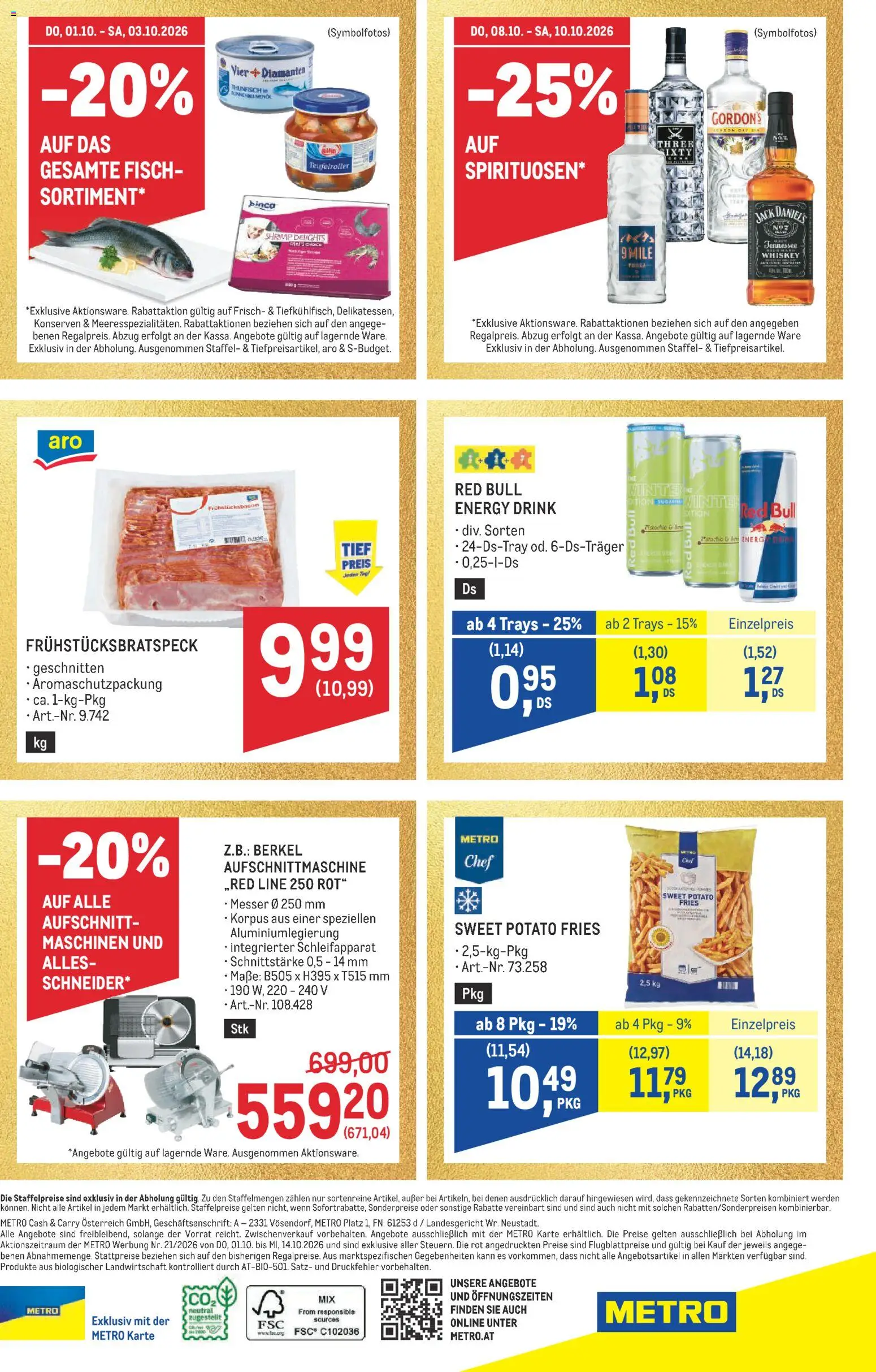 Metro angebote Profi gültig ab 01.10.2026 | Seite: 64 | Produkte: Whiskey, Fisch