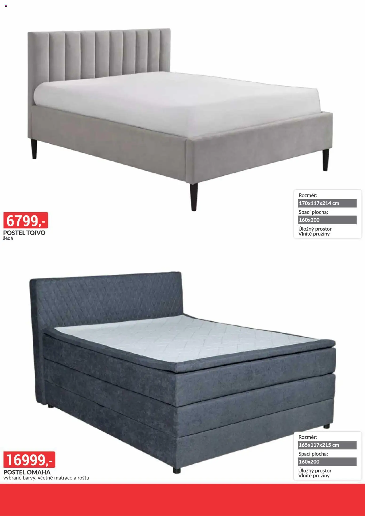 BAUMAX leták - Zaridte si bydlení podle sebe – vybírejte z tisícu produktu! od 01.11.2026 | Strana: 66 | Produkty: Postel, Matrace