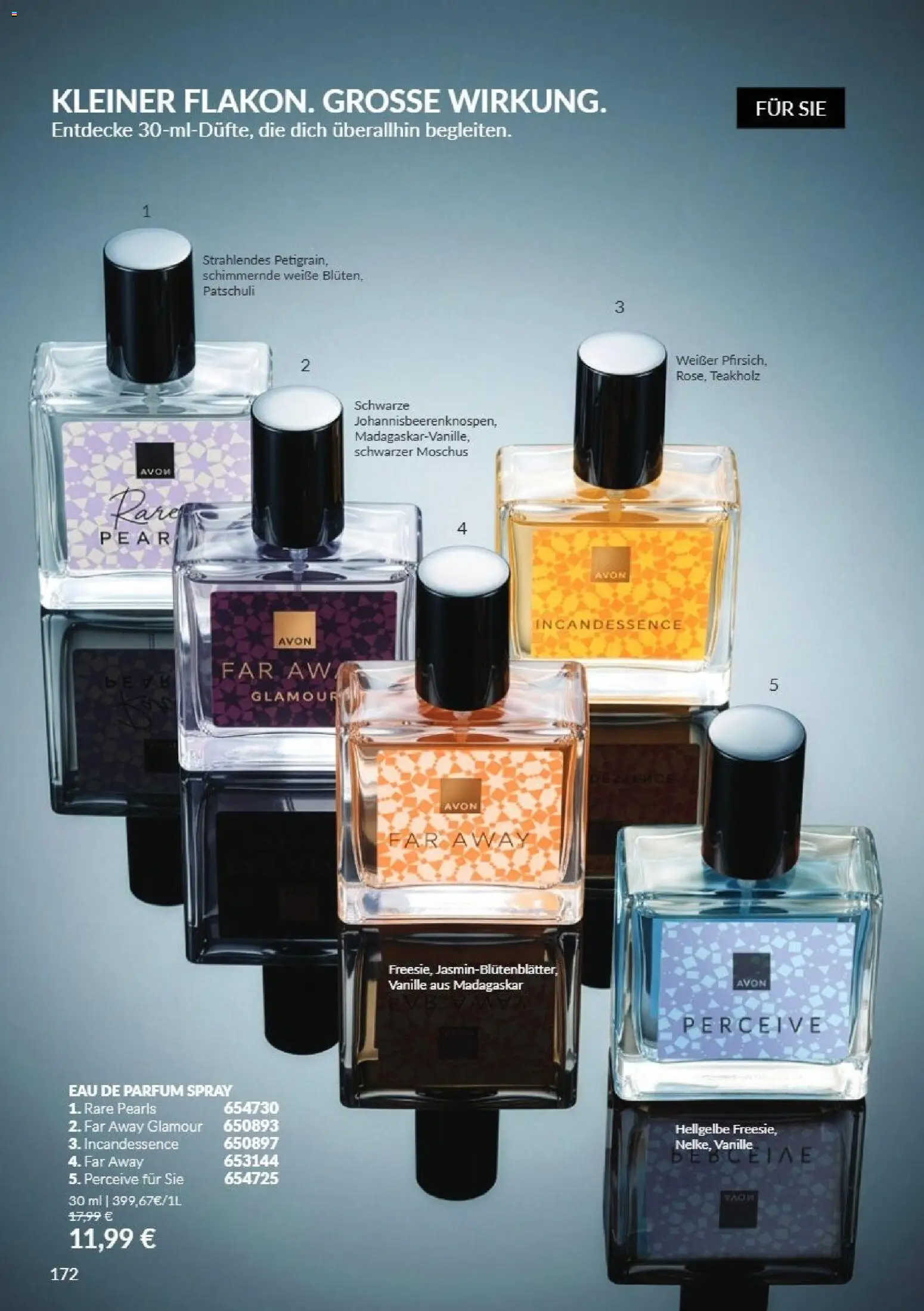 Avon Black Friday – gültig ab 01.11.2026 | Seite: 172 | Produkte: Parfüm, Vanille, Eau de Parfum