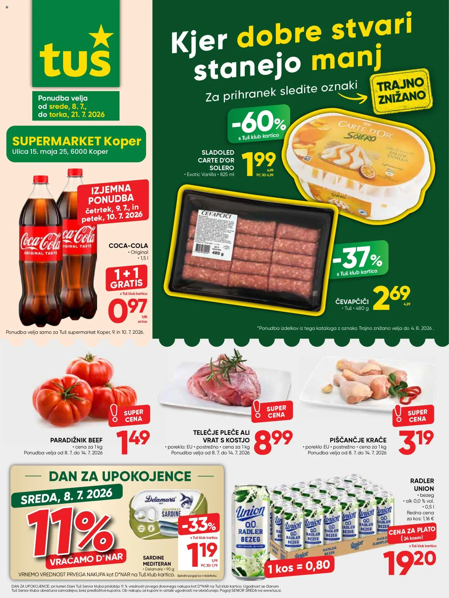Novi Tuš katalog ponudbe – veljaven od 08.07.2026 | Stran: 25
