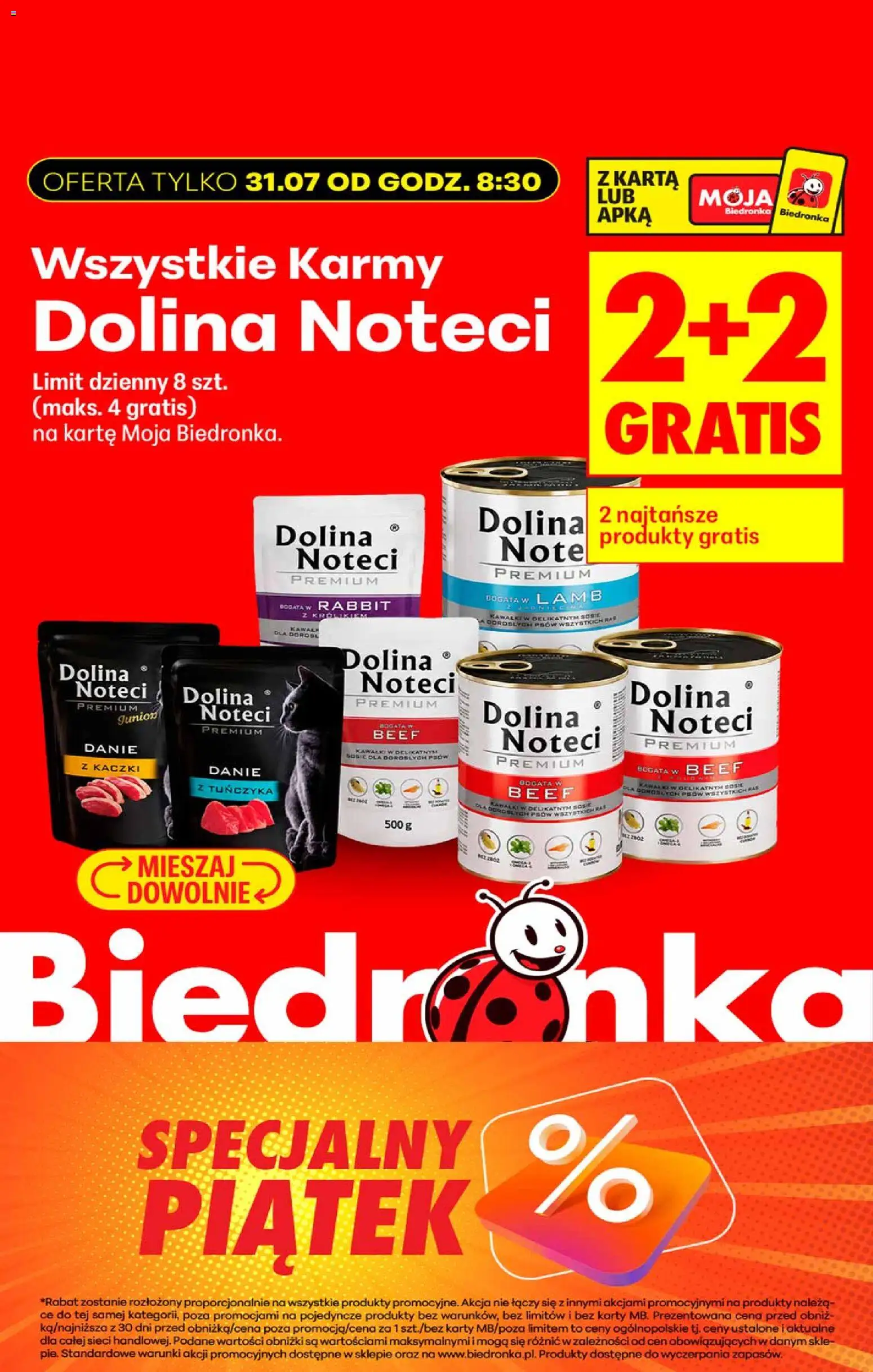 Biedronka gazetka - Okazje piątek od 31.07.2026 | Strona: 14 | Produkty: Karta