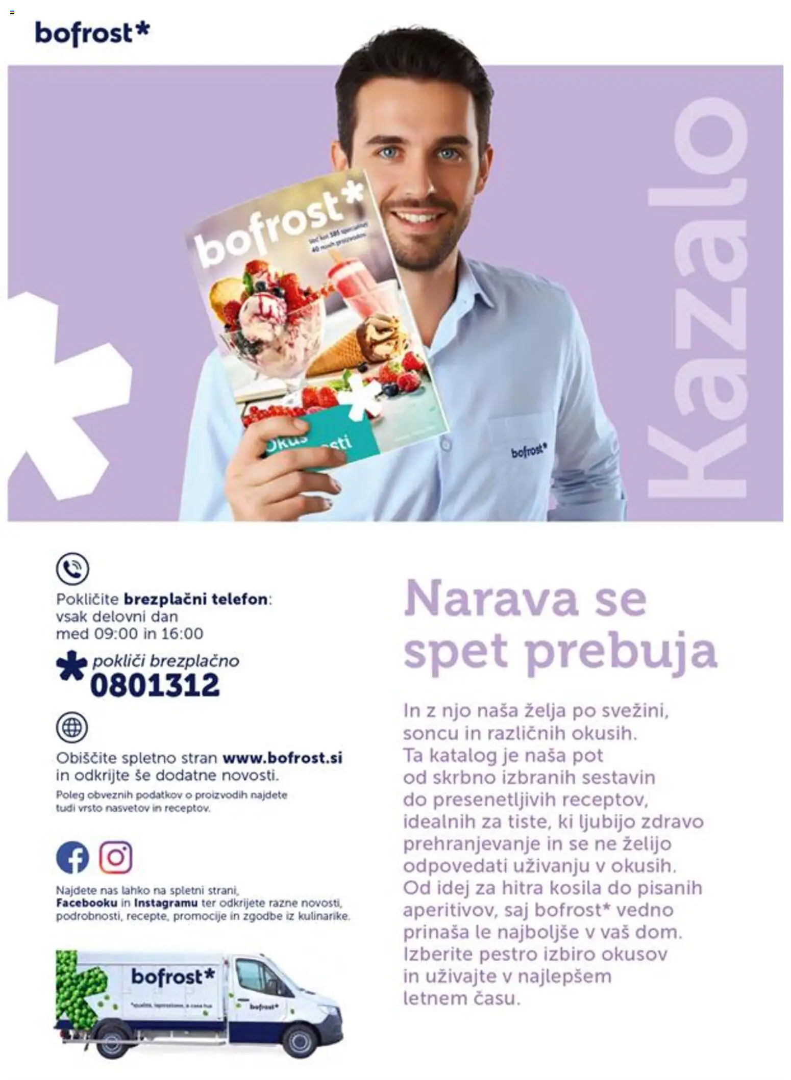 Novi Bofrost katalog ponudbe – veljaven od 01.07.2026 | Stran: 2 | Izdelki: Telefon