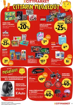 K-Citymarket-mainoslehti voimassa 10/09/2026 alkaen | Sivu: 11 | Tuotteet: Pakkausteippi, Lasinpesuneste