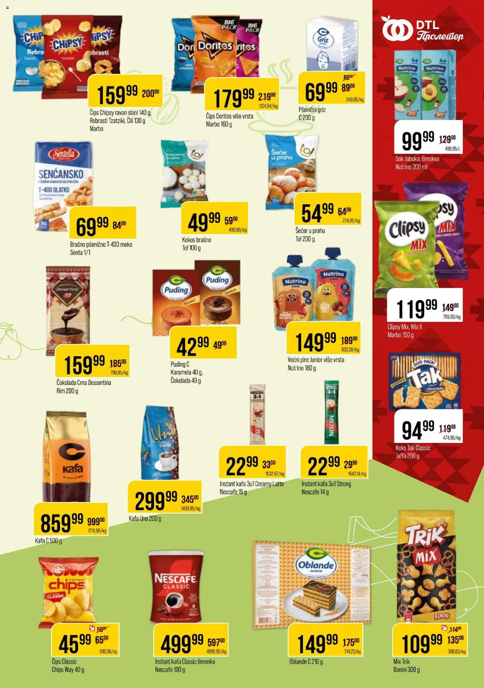 Metalac Proleter katalog - važi od 21.10.2026 | Strana: 7 | Proizvode: Čips, Čili, Doritos, Čokolada