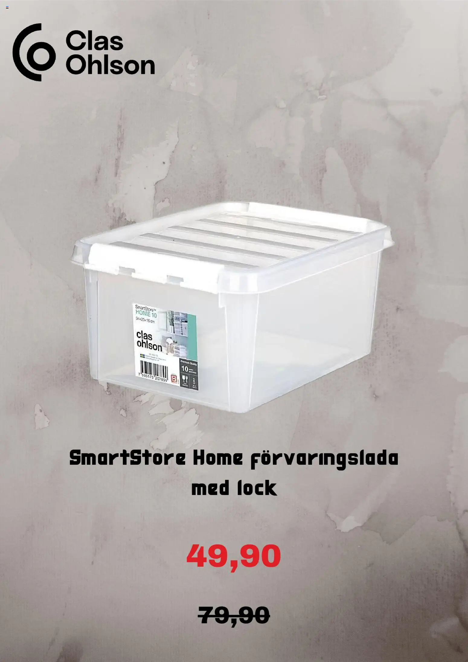 Clas Ohlson reklamblad aktuell från 01/09/2026 | Sida: 5 | Produkter: Lock, Förvaringslåda