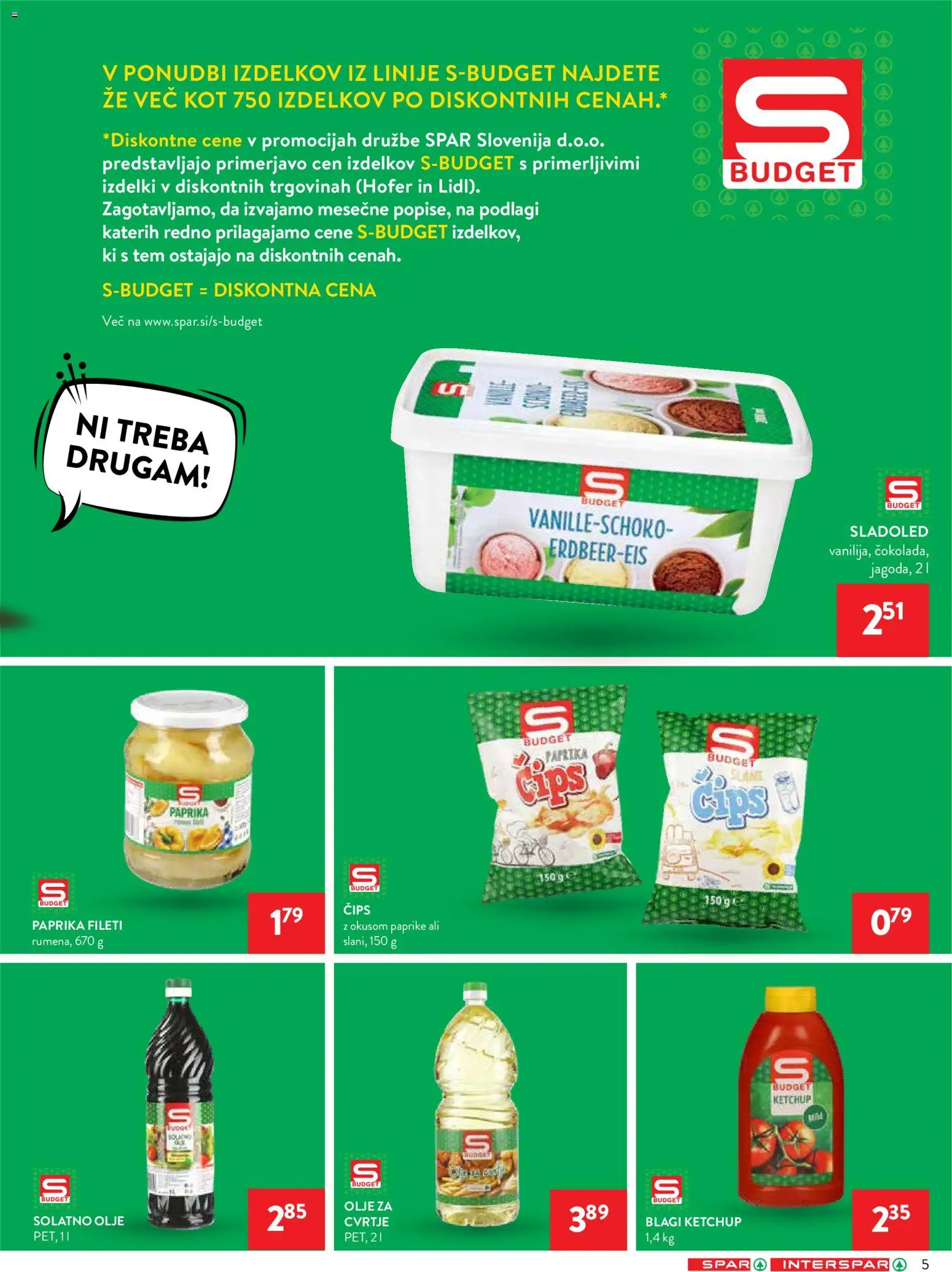 Novi Spar katalog ponudbe – veljaven od 03.06.2026 | Stran: 5