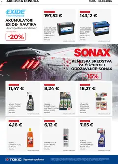 Tokić Katalog - Pregled kataloga iz trgovine Tokić, vrijedi od 13.05.2026 | Stranica: 7 | Proizvodi: Šampon, Sredstva za čiščenje