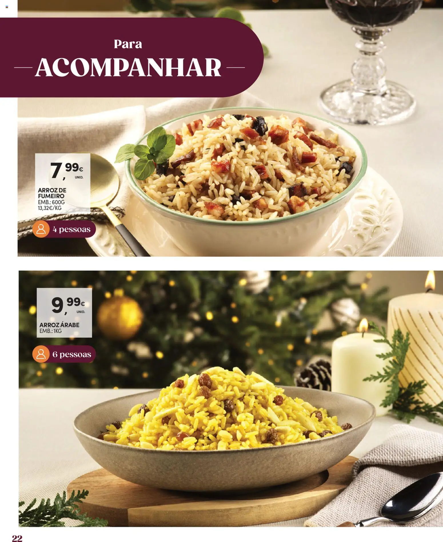 Continente O Natal servido ao nosso jeito │ válido de 27/10/2026 | Página: 22 | Produtos: Arroz