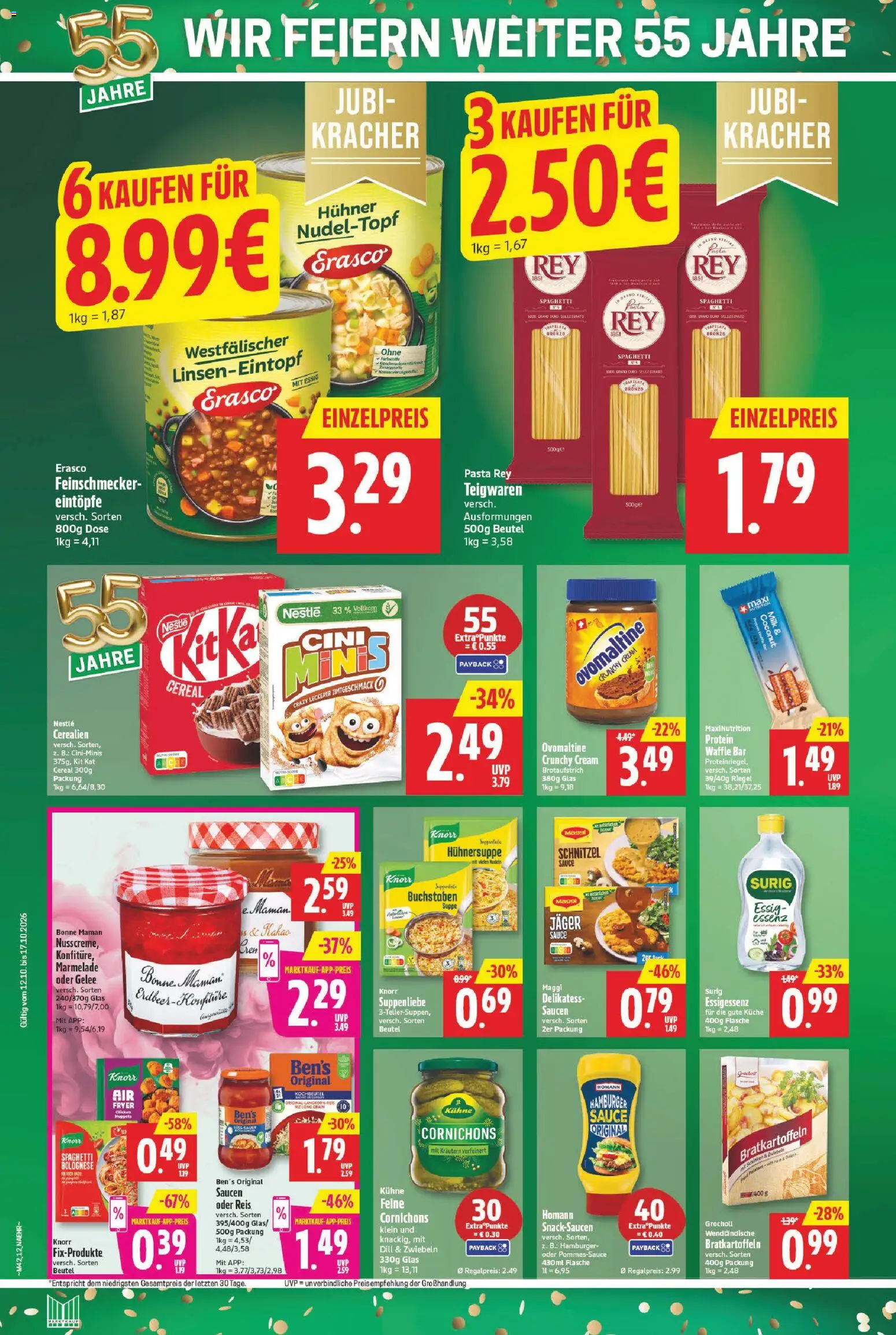 Marktkauf Prospekt – gültig ab 12.10.2026 | Seite: 12 | Produkte: Maggi, Knorr, Dill, Reis