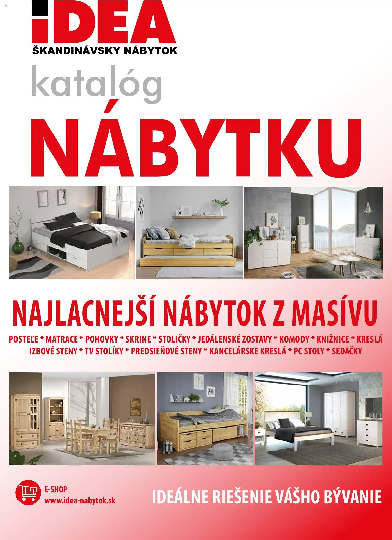 Nové IDEA nábytok akcie – leták je platný od 21.07.2026 | Strana: 1 | Produkty: Matrace, Nábytok, Kancelárske kreslá, Kreslá