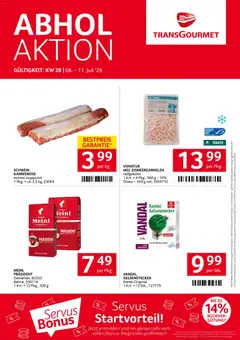 Transgourmet Flugblatt ab 06.07.2026 gültig