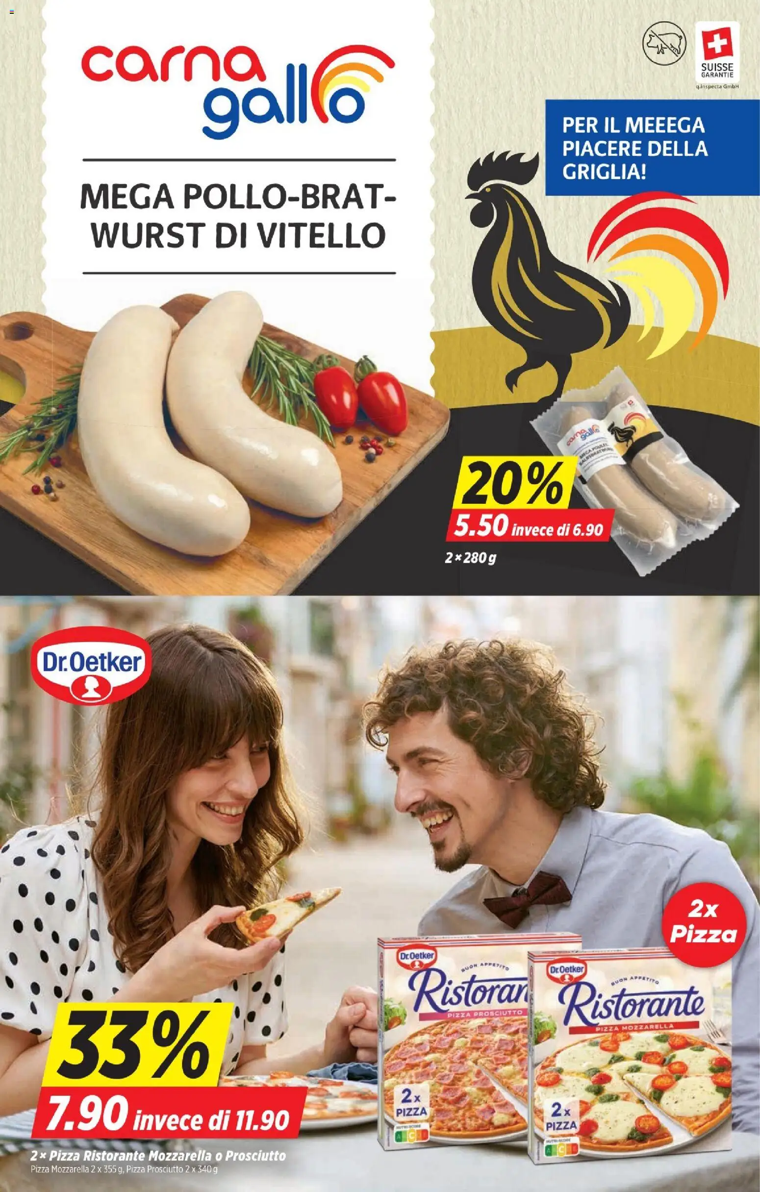 Denner aktionen IT – gültig ab 13.08.2026 | Seite: 8 | Produkte: Pizza, Wurst