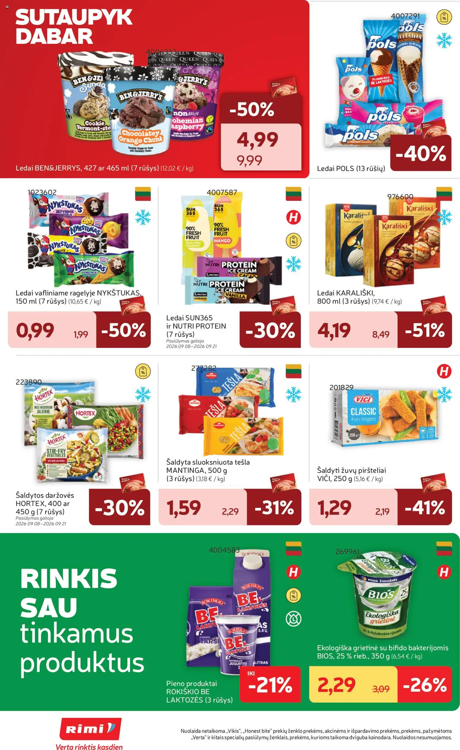 Rimi akcijos nuo 2026.09.15 | Puslapis: 20