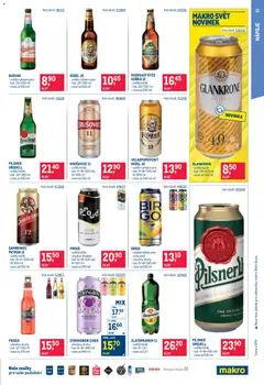 Náhled letáku Makro leták - Maloobchod od 21.10.2026 | Strana: 11 | Produkty: Budvar, Radegast Ryze Hořká 12, Cider, Krušovice