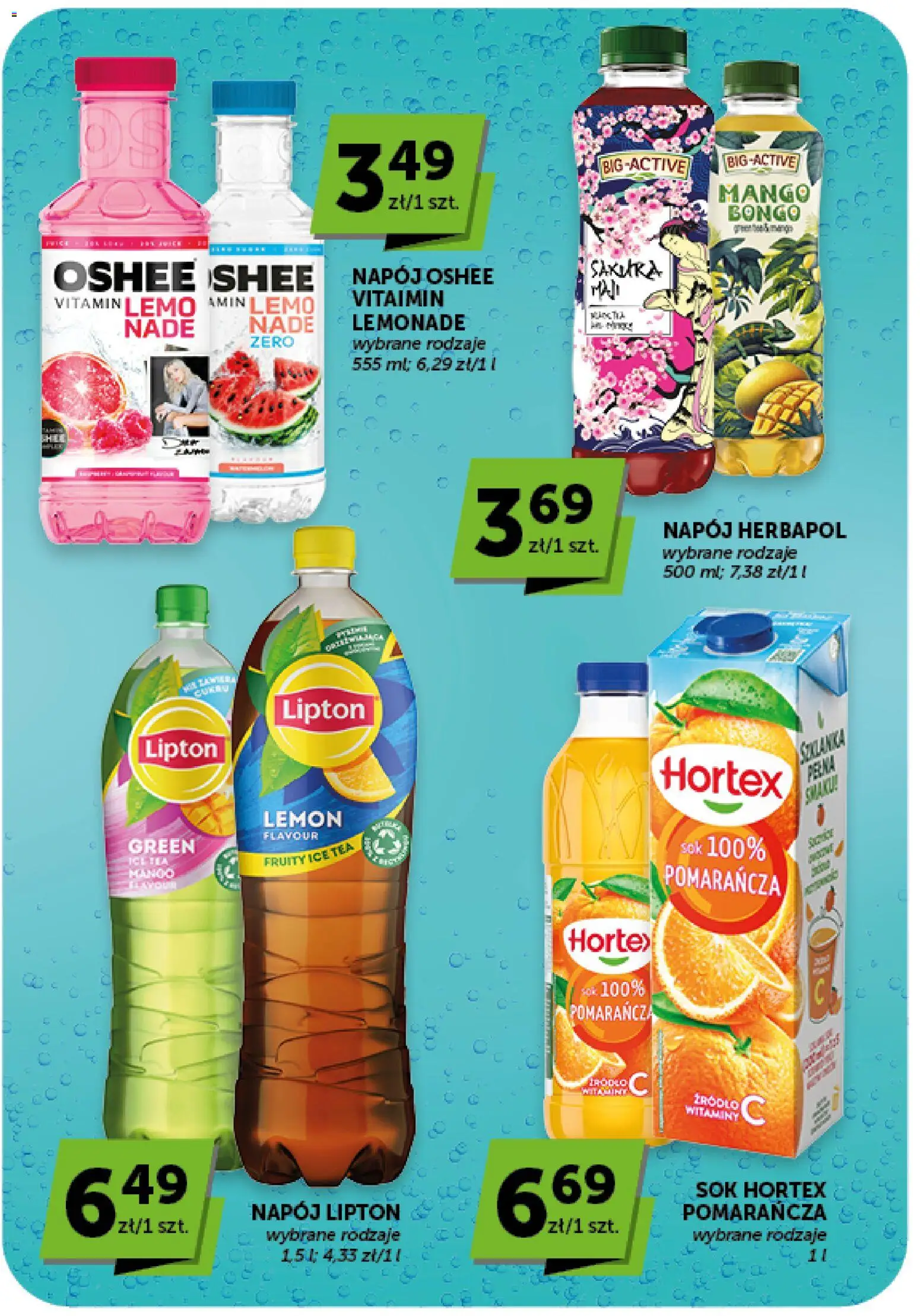 ABC gazetka od 30.07.2026 | Strona: 27 | Produkty: Mango, Ice Tea, Oshee, Sok