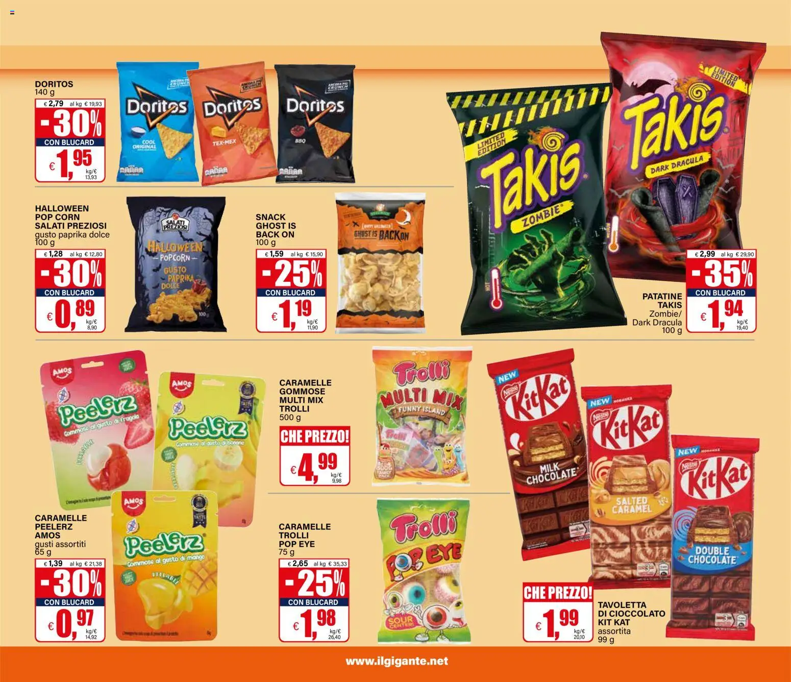 Volantino Il Gigante del 22/10/2026 | Pagina: 31 | Prodotti: Cioccolato, Fragole, Popcorn, Tavoletta
