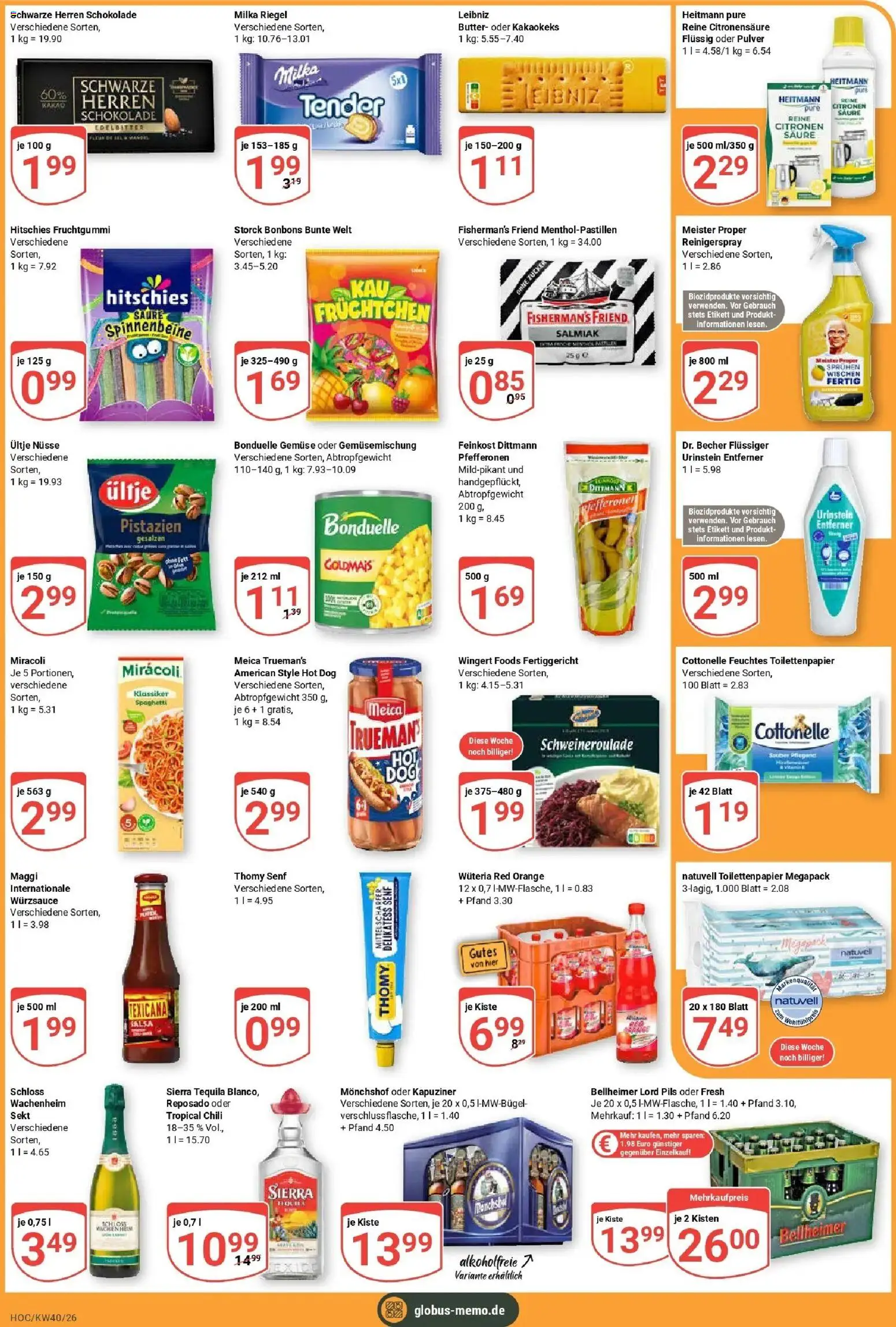 Globus Prospekt Hockenheim (ab 28.09.2026) » Angebote online | Seite: 5 | Produkte: Monchshof, Sekt, Tequila, Chili