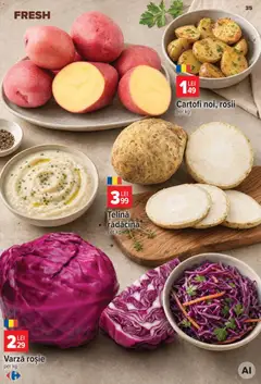 Ofertele Carrefour valabile de la 23.09.2026 | Pagină: 35 | Produse: Varză, Țelină, Roșii, Cartofi