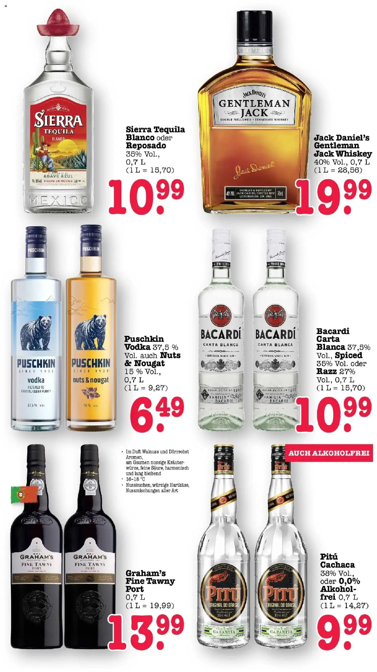 Edeka Prospekt Offenbach (ab 26.10.2026) » Angebote Online | Seite: 51 | Produkte: Rum, Jack Daniel's, Tequila, Vodka