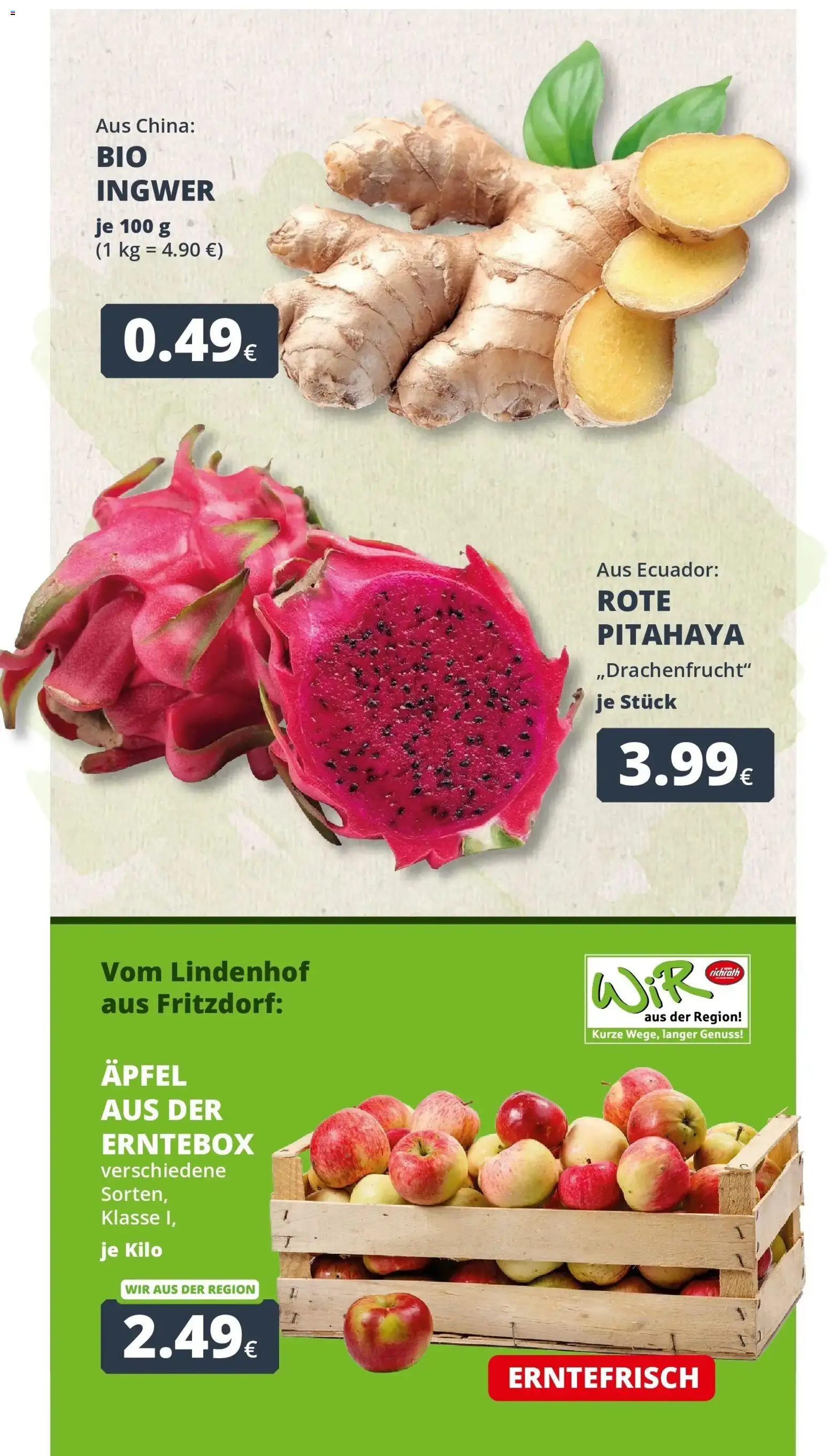REWE Prospekt ab 05.10.2026 zum Blättern » Angebote | Seite: 2 | Produkte: Äpfel
