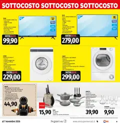 Anteprima del volantino EMI volantino valido a partire dal 29/10/2026 | Pagina: 9 | Prodotti: Coperchio, Bevande, Asciugatrice, Casseruola