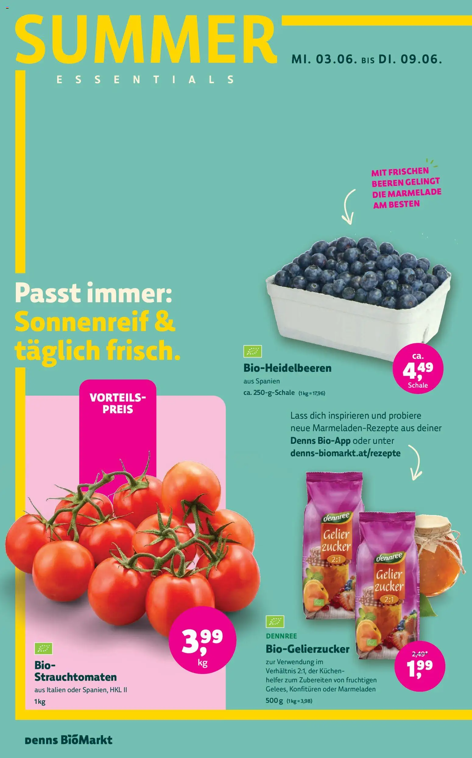Denns BioMarkt Flugblatt gültig ab 03.06.2026 | Seite: 6 | Produkte: Zucker