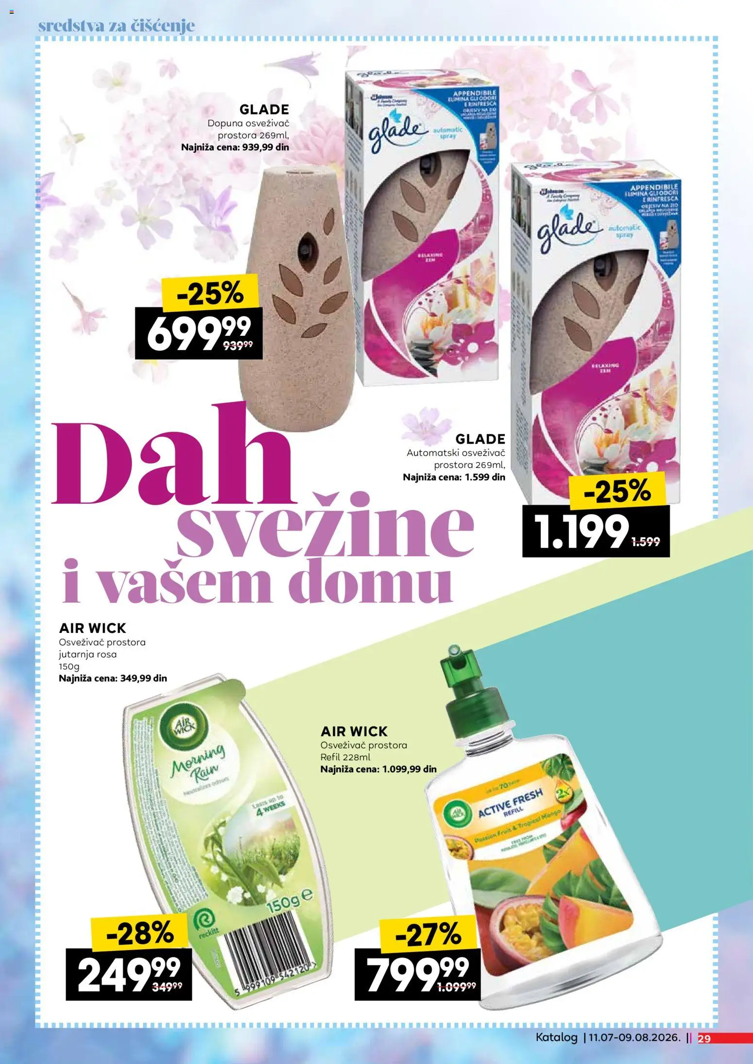Roda katalog - važi od 11.07.2026 | Strana: 29 | Proizvode: Air wick, Osvezivac prostora