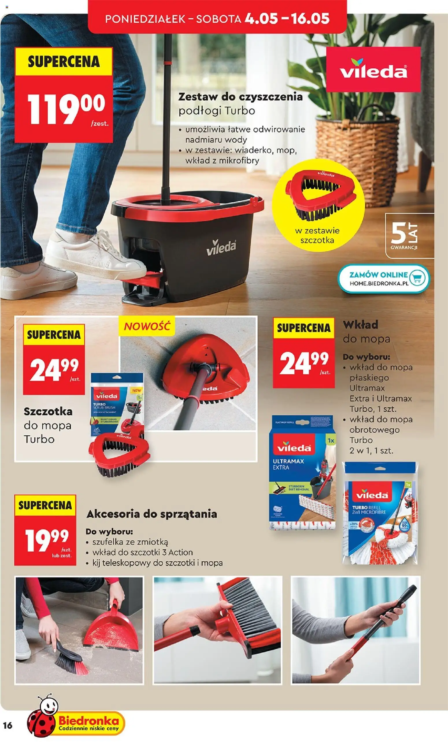 Biedronka gazetka - Hity i inspiracje od 04.05.2026 | Strona: 16