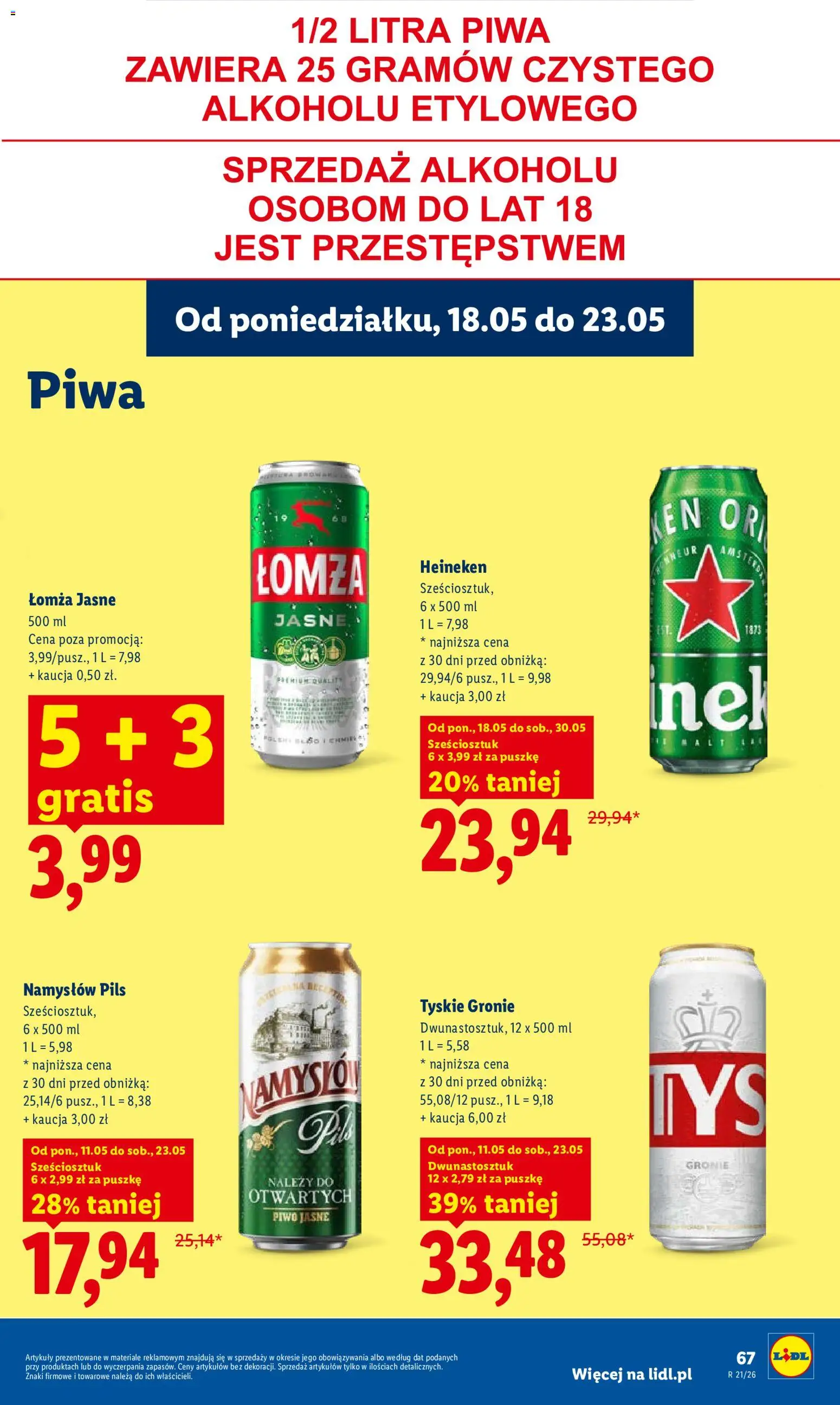 Lidl gazetka od 18.05.2026 | Strona: 69