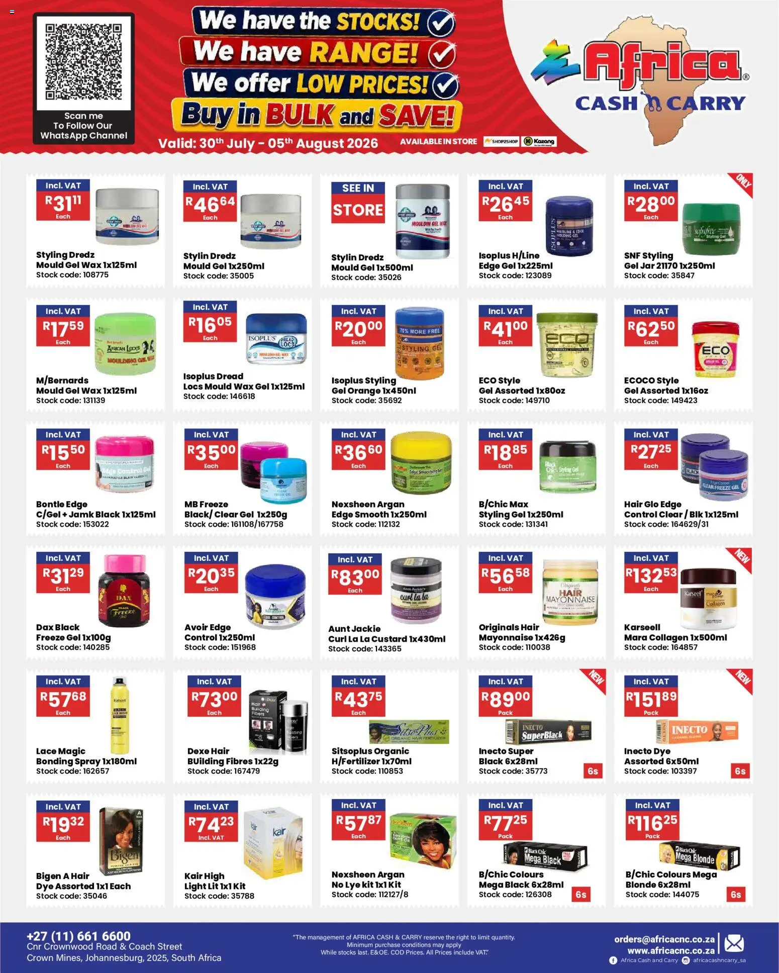 New Africa Cash & Carry catalogue – valid from 30/07/2026 | Page: 4
