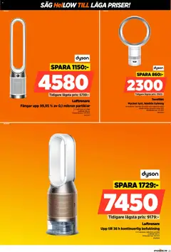 Power erbjudanden - Förhandsvisning av reklamblad från butik Power aktuell från 18.05.2026 | Sida: 25 | Produkter: Fläkt, Luftrenare, Såg