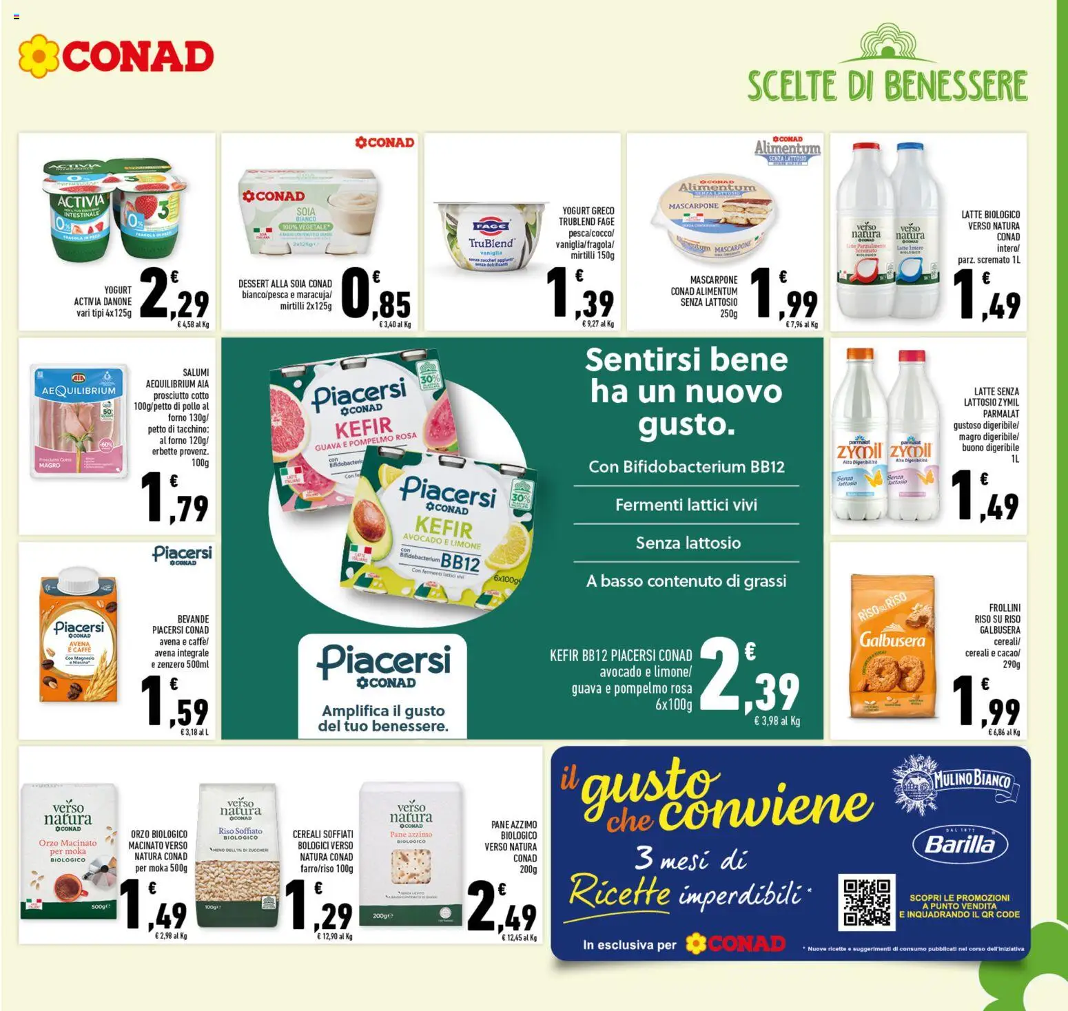 Volantino Conad del 07/10/2026 | Pagina: 5 | Prodotti: Pollo, Bevande, Zenzero, Senza lattosio
