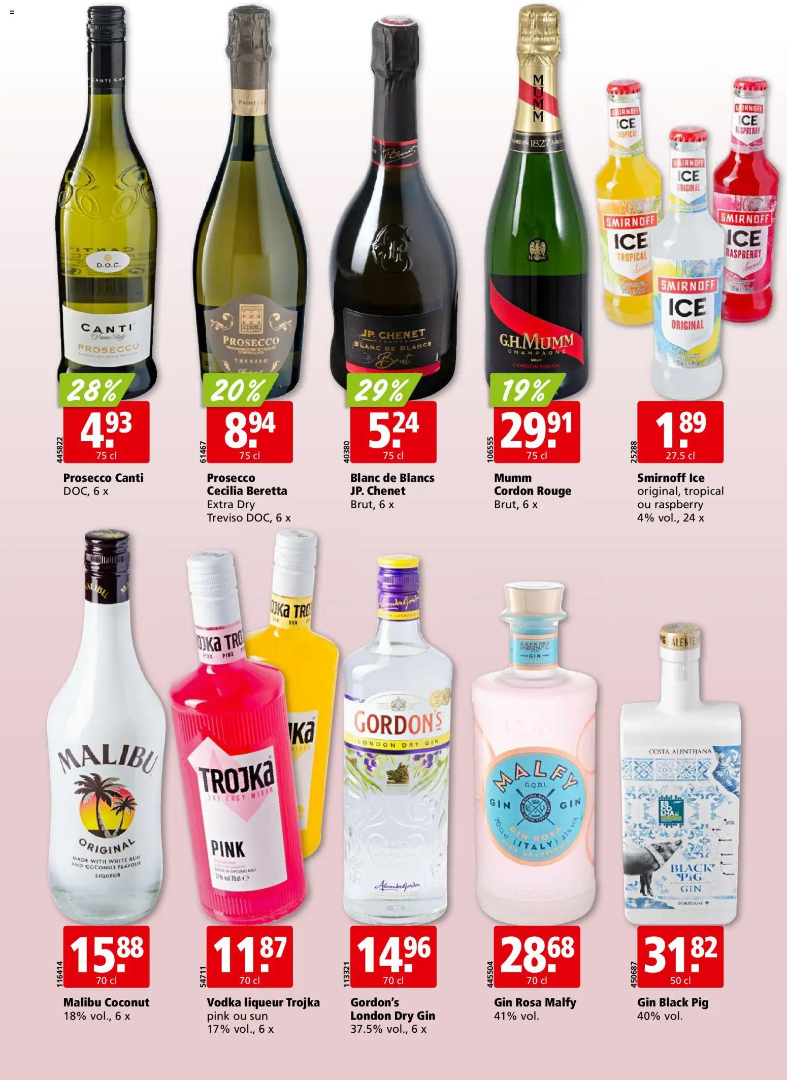 Aligro aktionen Chavannes, Matran, Genève, Sion – gültig ab 12.10.2026 | Seite: 26 | Produkte: Malfy Gin, Prosecco, Gin, Mixer