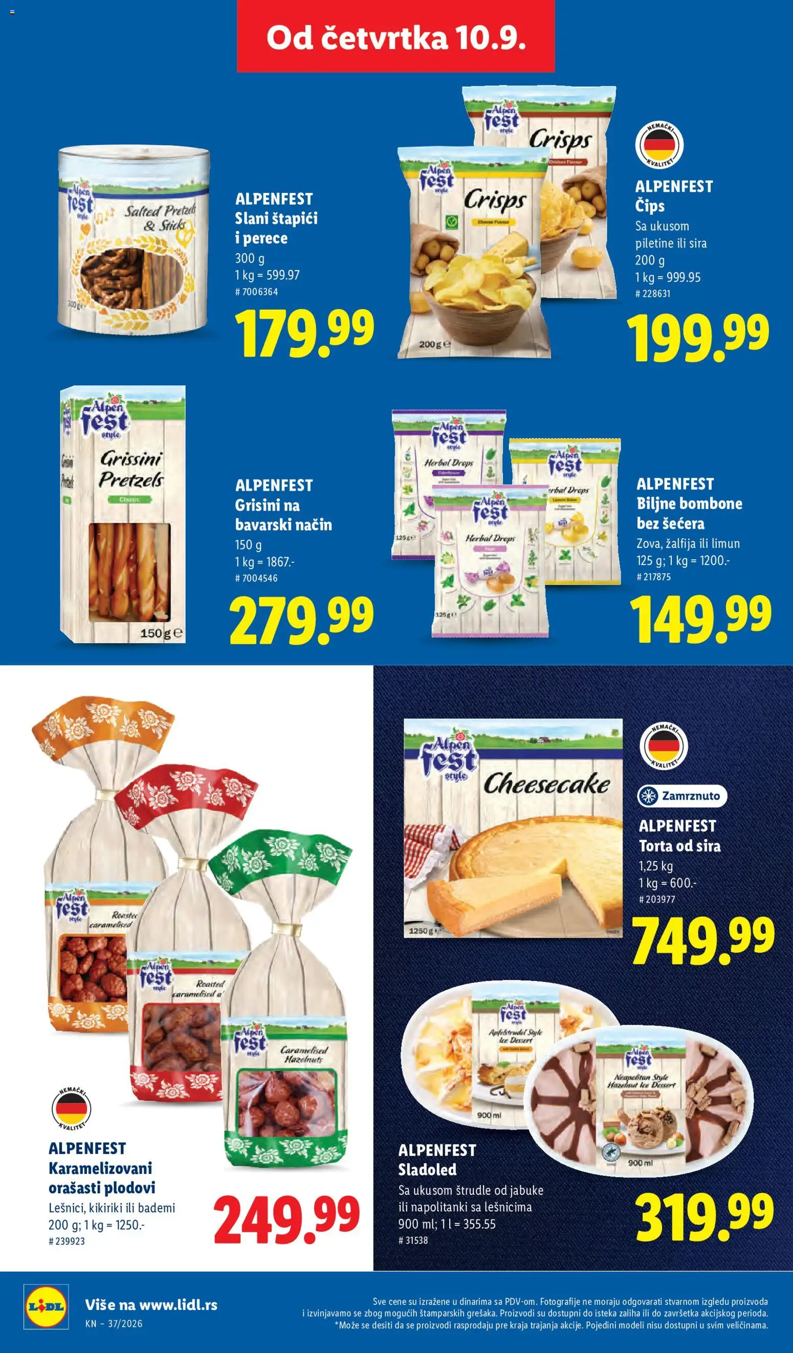 Lidl katalog - važi od 10.09.2026 | Strana: 48