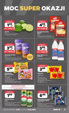 Pogląd oferty "Netto gazetka od poniedziałku" - ważna od 03.08.2026 | Strona: 5