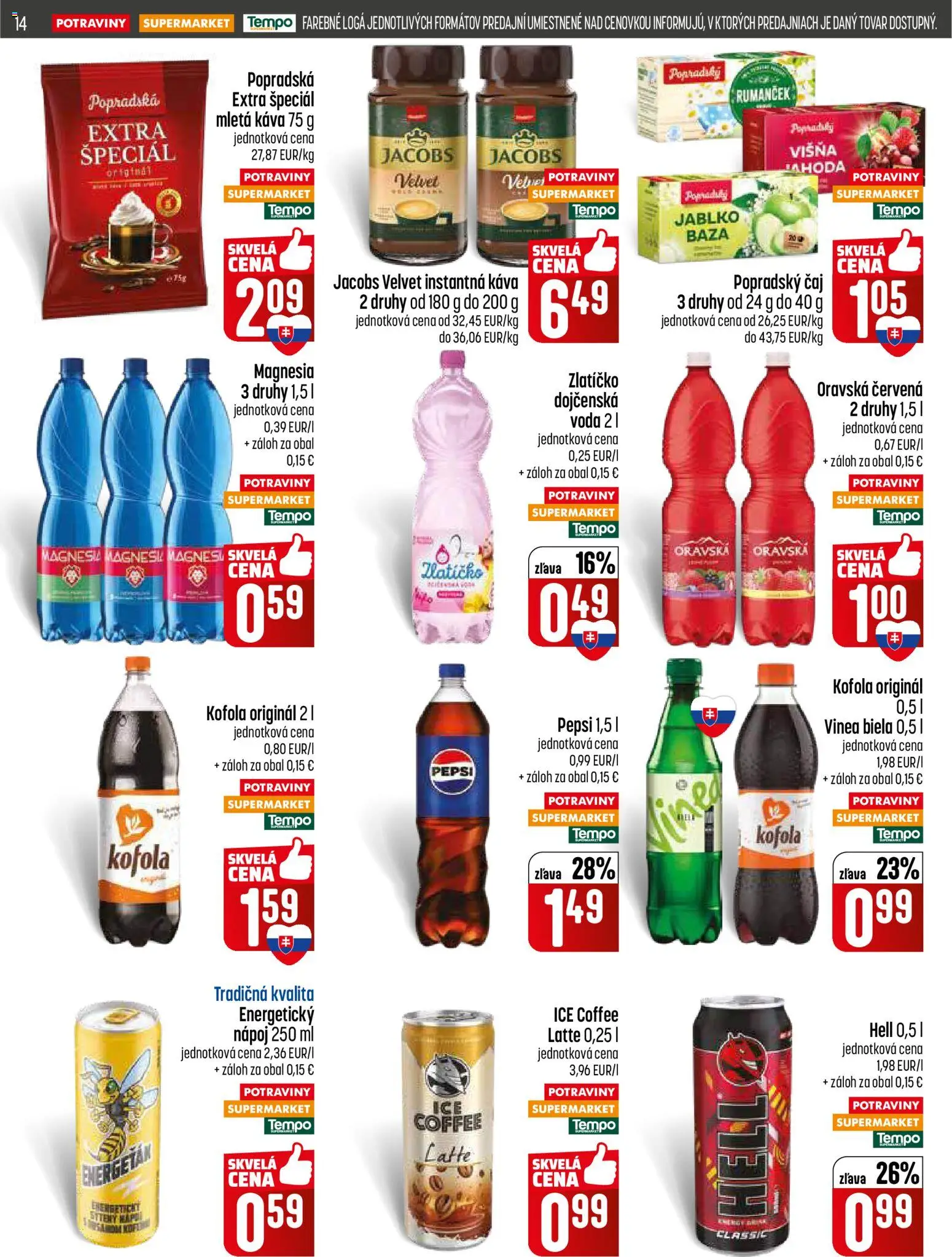 Nové COOP Jednota akcie – leták je platný od 04.06.2026 | Strana: 14