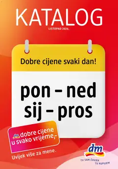 DM Katalog - Pregled kataloga iz trgovine DM, vrijedi od 01.10.2026